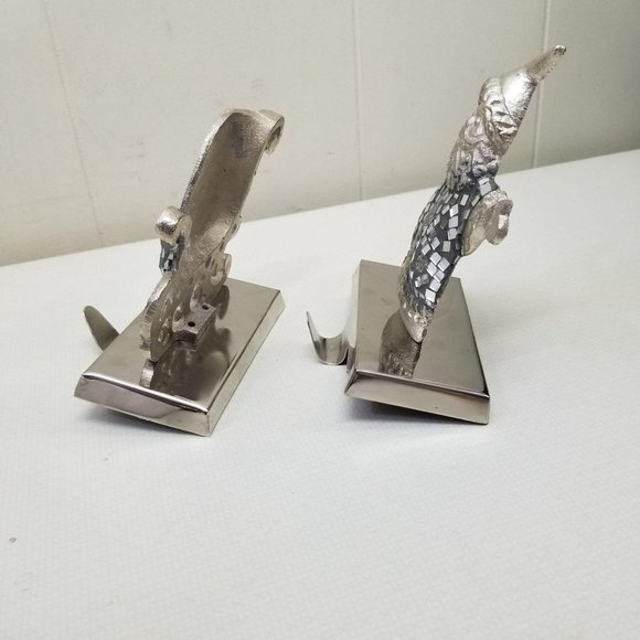 Santa Sleigh Christmas Stocking Holders Mantle - Picture 5 of 6